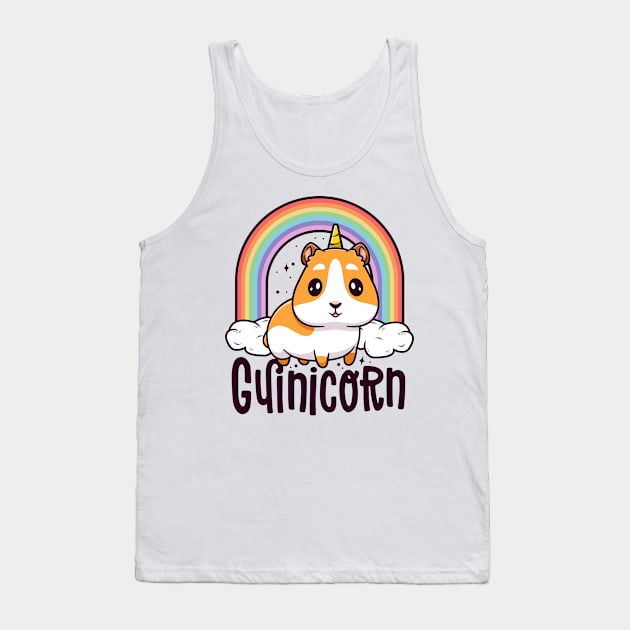 Guinicorn Funny Guinea Pig Shirts For Kids Boy Girl Unicorn Tank Top by 14thFloorApparel